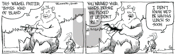 The Grizzwells on Thursday May 19, 2005 Comic Strip