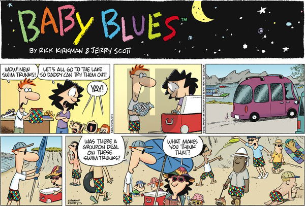 Baby Blues on Sunday June 17, 2018 Comic Strip
