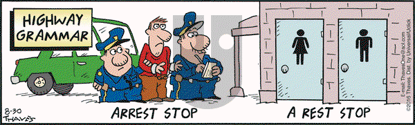 Frank and Ernest on Tuesday August 30, 2016 Comic Strip