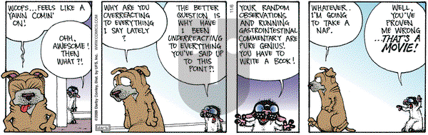 Get Fuzzy on Friday November 6, 2009 Comic Strip