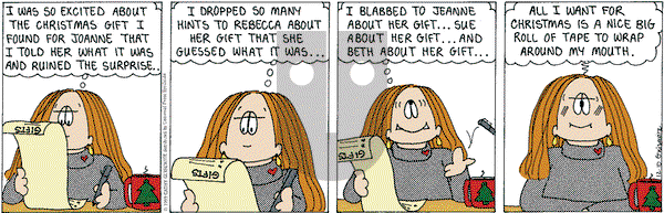 Cathy Classics on Friday December 10, 2010 Comic Strip