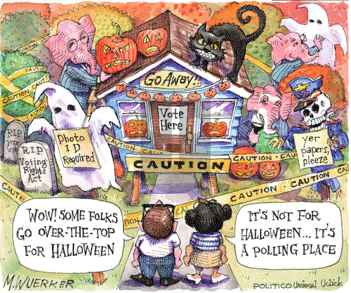 Matt Wuerker - Wednesday October 29, 2014 Comic Strip