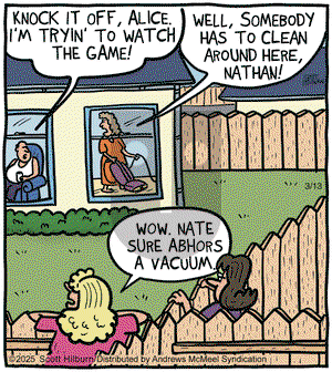 The Argyle Sweater on Thursday March 13, 2025 Comic Strip