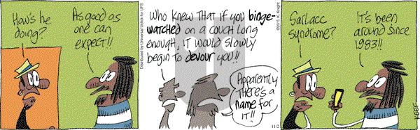 The Knight Life on Monday November 2, 2015 Comic Strip