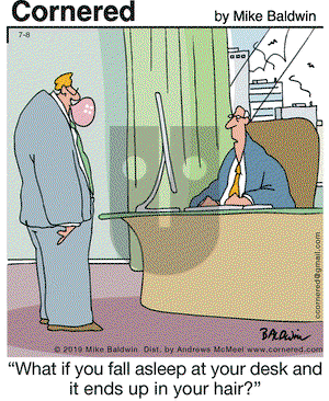 Cornered on Monday July 8, 2019 Comic Strip