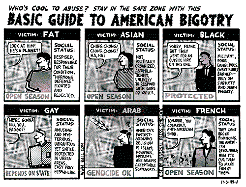 Ted Rall on Thursday November 5, 1998 Comic Strip