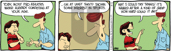 The Buckets on Saturday October 13, 2012 Comic Strip