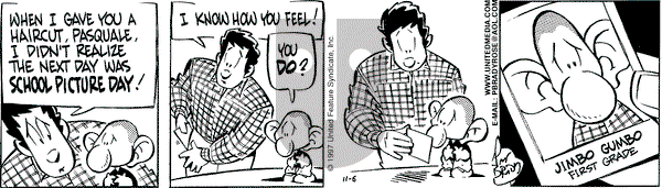 Rose is Rose on Thursday November 6, 1997 Comic Strip