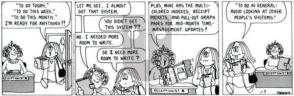 Cathy Classics on Saturday January 7, 1995 Comic Strip