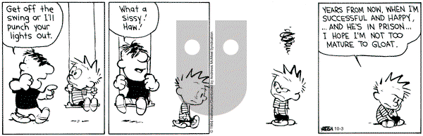 Calvin and Hobbes - Thursday October 3, 2024 Comic Strip