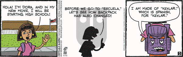 La Cucaracha on Wednesday April 10, 2019 Comic Strip