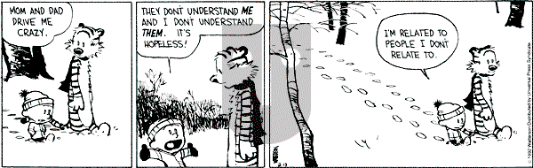 Calvin and Hobbes - Thursday February 13, 1992 Comic Strip