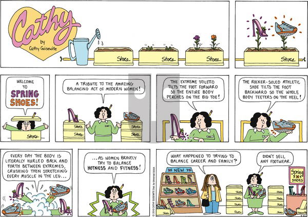 Cathy Classics on Sunday March 21, 2010 Comic Strip