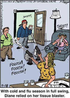 Close to Home - Friday November 18, 2011 Comic Strip
