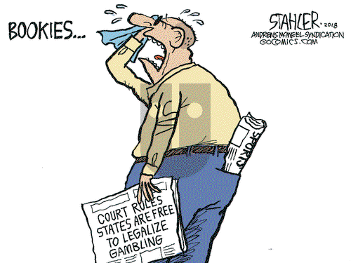 Jeff Stahler on Tuesday May 15, 2018 Comic Strip