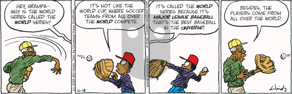 Cleats - Tuesday October 18, 2005 Comic Strip