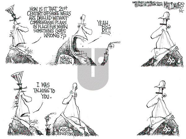 Matt Davies on Wednesday June 16, 2010 Comic Strip