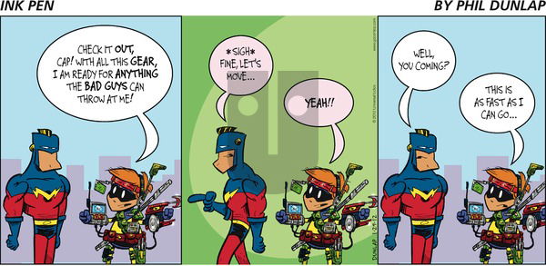 Ink Pen on Sunday January 29, 2012 Comic Strip