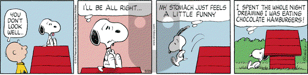Peanuts - Friday August 25, 2023 Comic Strip