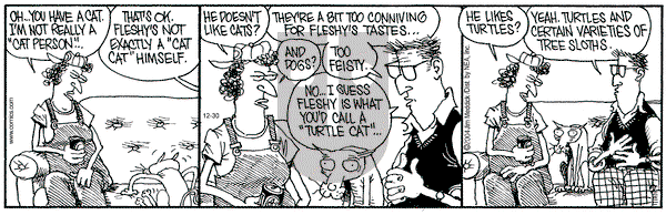 Monty on Thursday December 30, 2004 Comic Strip