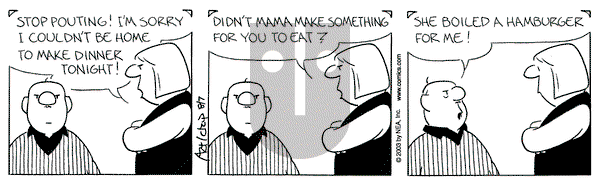 The Born Loser on Thursday August 7, 2003 Comic Strip
