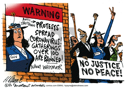 Henry Payne on Wednesday June 10, 2020 Comic Strip