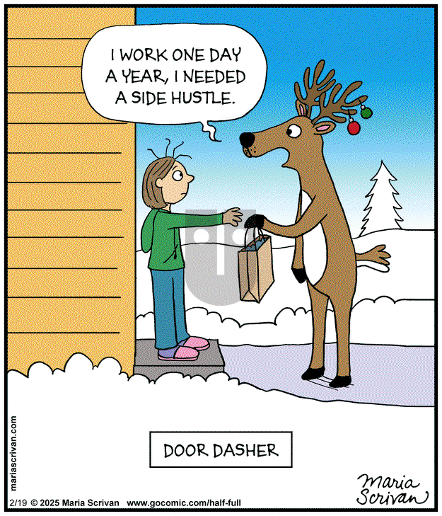 Half Full on Wednesday February 19, 2025 Comic Strip