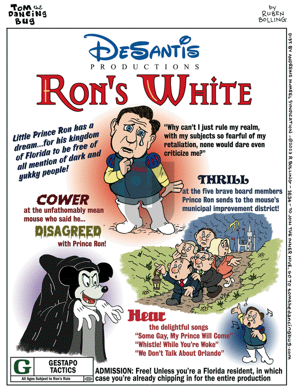 Tom the Dancing Bug - Friday May 5, 2023 Comic Strip