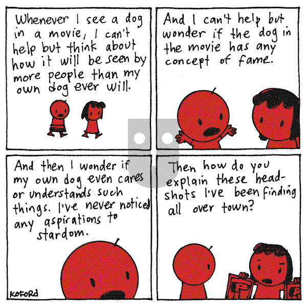Haircut Practice - Monday November 27, 2023 Comic Strip