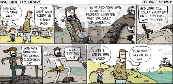 Wallace the Brave on Sunday November 17, 2019 Comic Strip