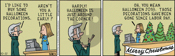Grand Avenue on Monday October 22, 2018 Comic Strip