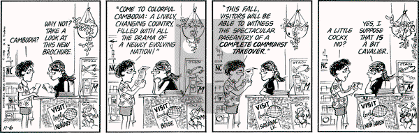 Doonesbury on Tuesday November 6, 1973 Comic Strip