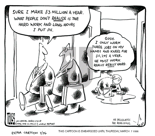 Tom Toles on Saturday March 2, 1996 Comic Strip