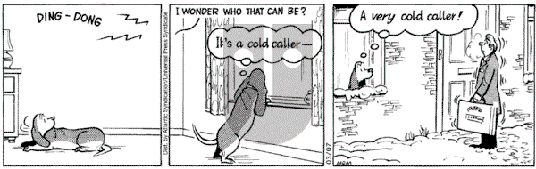 Fred Basset on Monday March 7, 2005 Comic Strip