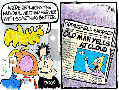 Clay Jones on Wednesday May 21, 2025 Comic Strip