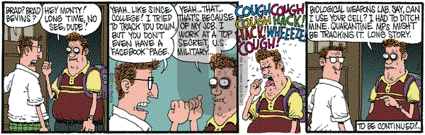 Monty on Monday July 11, 2011 Comic Strip