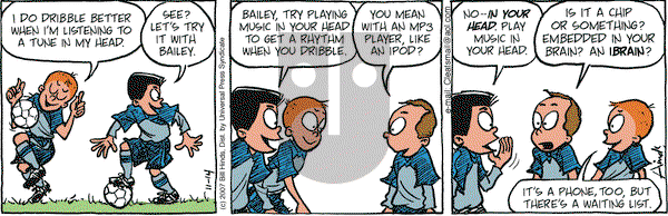 Cleats on Thursday October 23, 2025 Comic Strip