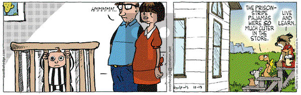 Over the Hedge on Tuesday October 13, 2009 Comic Strip