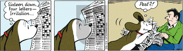 Fred Basset on Friday June 24, 2011 Comic Strip