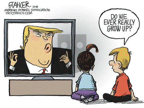 Jeff Stahler on Saturday August 4, 2018 Comic Strip