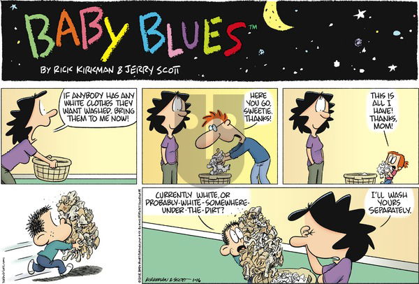 Baby Blues on Sunday January 16, 2022 Comic Strip