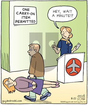Brevity on Friday August 21, 2009 Comic Strip
