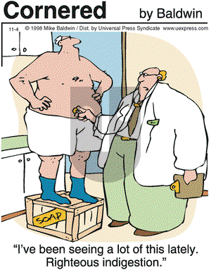 Cornered on Wednesday November 4, 1998 Comic Strip