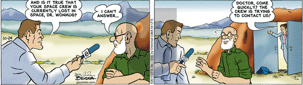 Alley Oop on Monday October 24, 2011 Comic Strip