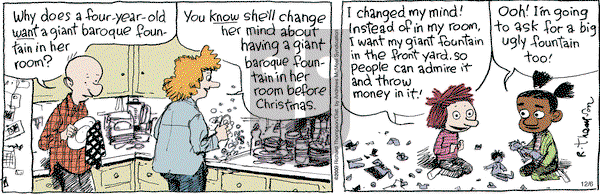 Cul de Sac - Friday December 6, 2024 Comic Strip