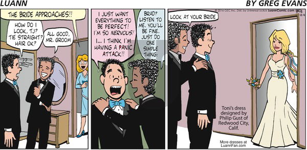 Luann on Sunday December 4, 2016 Comic Strip