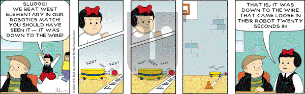 Nancy on Monday February 17, 2020 Comic Strip