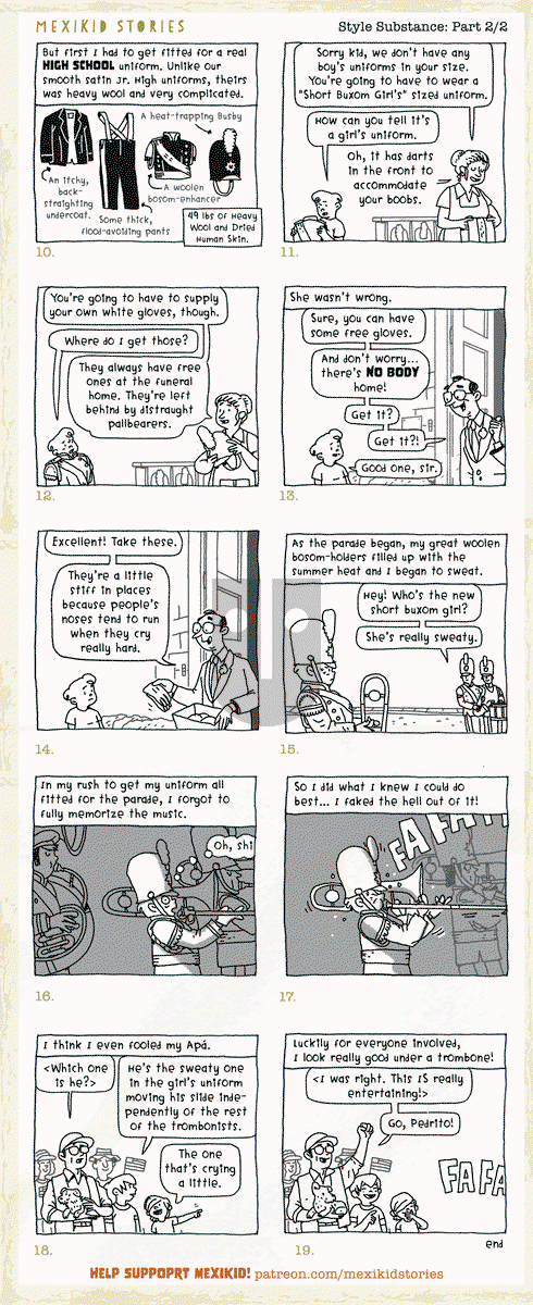 Mexikid Stories on Saturday February 17, 2024 Comic Strip