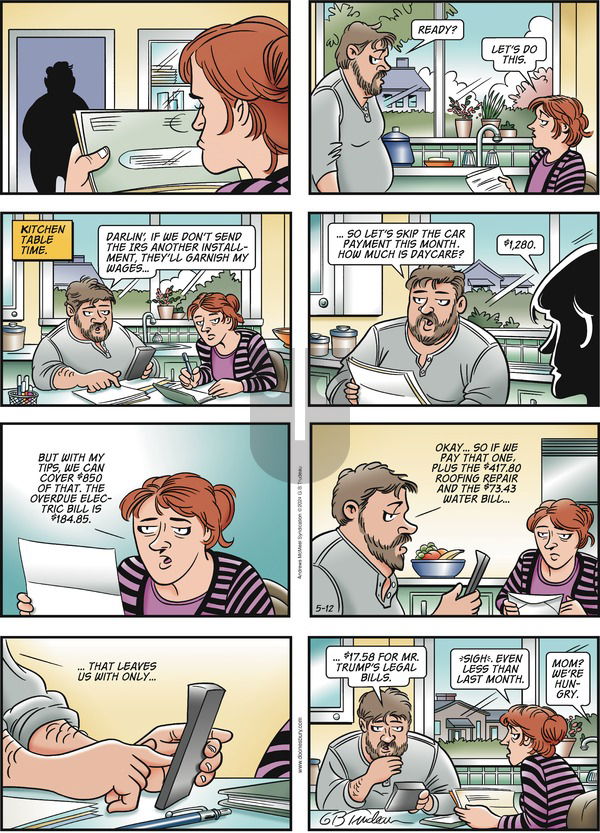 Doonesbury - Sunday May 12, 2024 Comic Strip