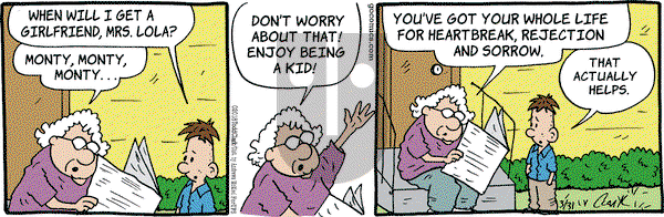 Lola on Saturday March 31, 2018 Comic Strip